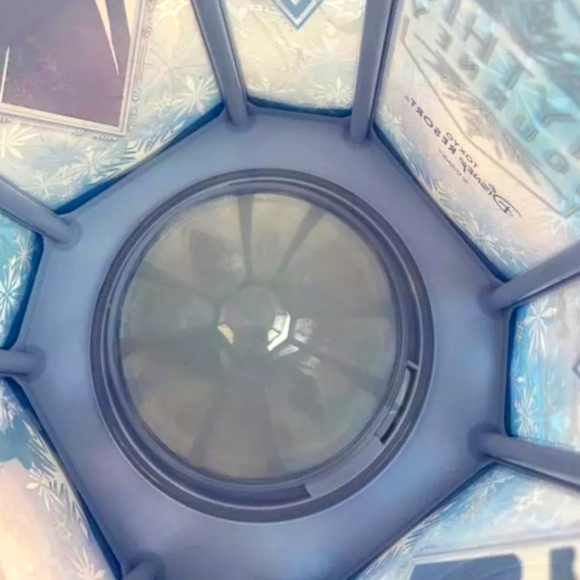 Tokyo Disney Resort Limited Frozen Popcorn Bucket Light Anna Elsa Olaf Japan NWT - Picture 7 of 11